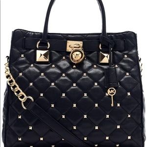 MICHAEL KORS large black purse
